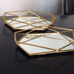 prizma mirrored tray