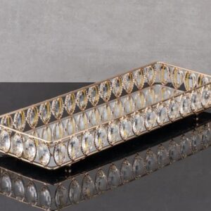 OVAL TAŞLI BATON TEPSİ BÜYÜK 39x14x5cm.