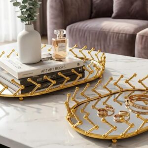 mirrorred tray