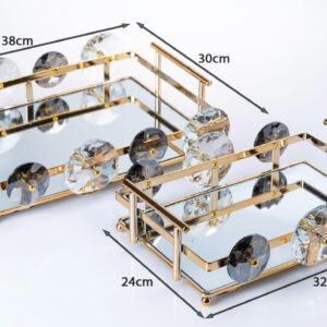 mirrorred tray