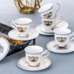 alessia 6 person coffe cup